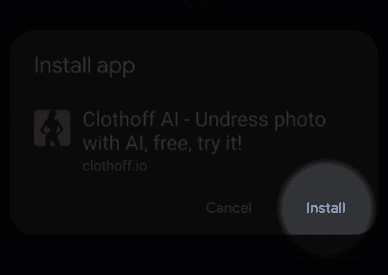 ANDROID용 Off.clothoff.io 앱 다운로드